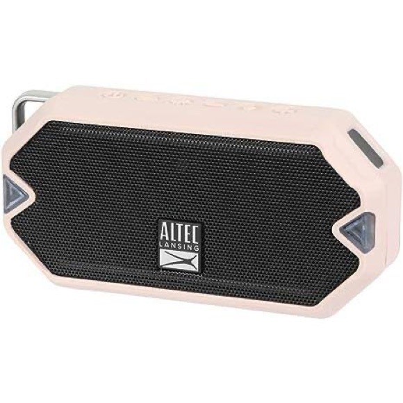 New in Box Altec Lansing HydraMini Everything Proof Speaker - Petal Pink - Picture 2 of 6